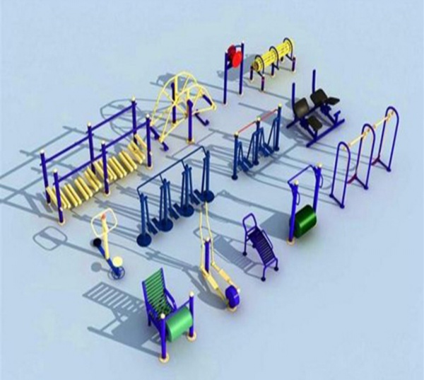 室外運(yùn)動(dòng)器材3D模型